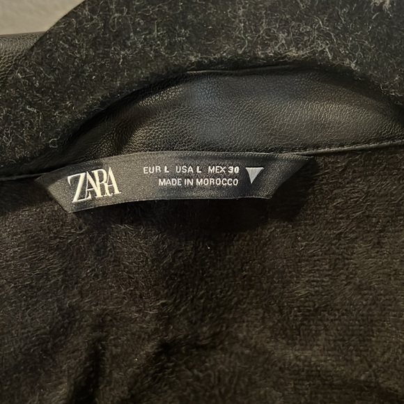 Cinched Waist Leather Dress - Picture 3 of 3